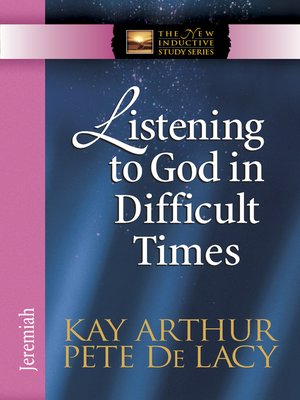 cover image of Listening to God in Difficult Times